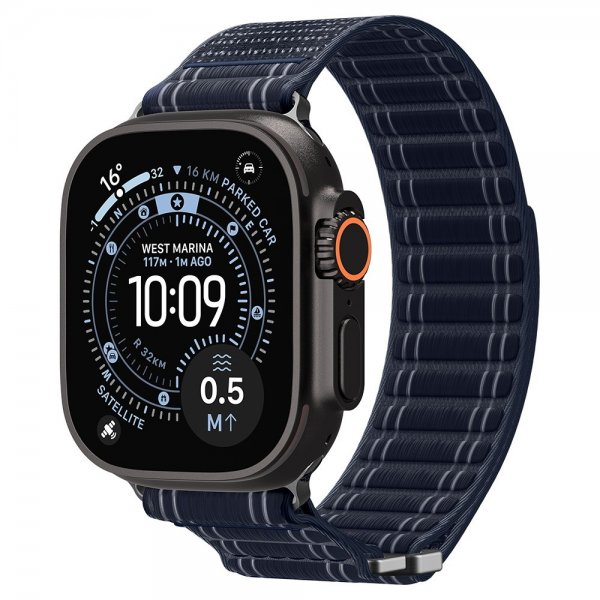 Spigen Apple Watch 44/45/46mm/Ultra 49mm Armband WBF0 Navy