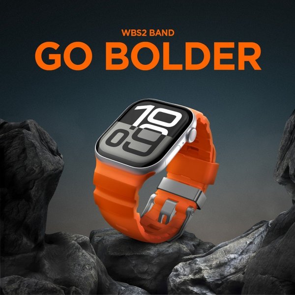 Spigen Apple Watch 44/45/46mm/Ultra 49mm Armband WBS2 Orange