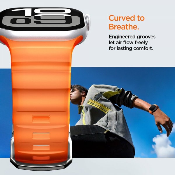 Spigen Apple Watch 44/45/46mm/Ultra 49mm Armband WBS2 Orange
