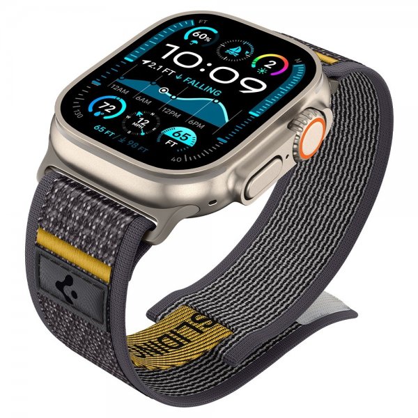 Spigen Apple Watch 44/45/46mm/Ultra 49mm Armband Athlex Air Active Gray