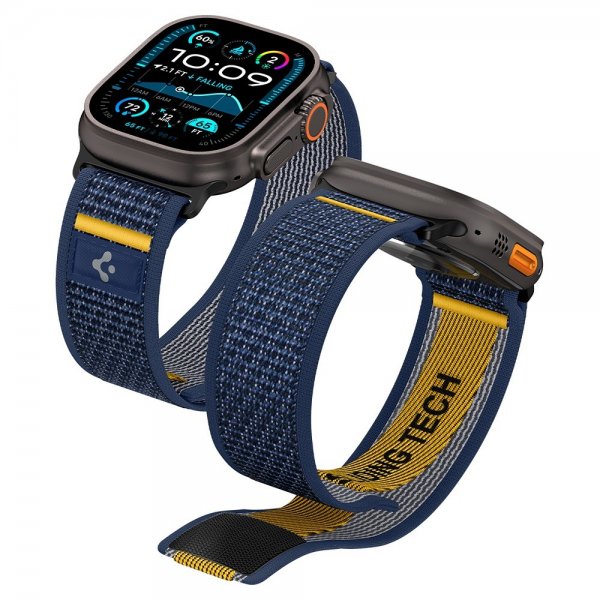 Spigen Apple Watch 44/45/46mm/Ultra 49mm Armband Athlex Air Active Navy