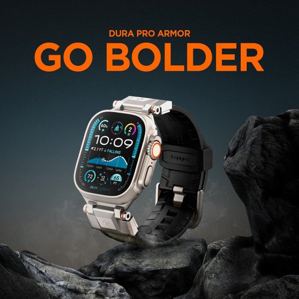 Spigen Apple Watch 44/45/46mm/Ultra 49mm Armband DuraPro Armor Military Green