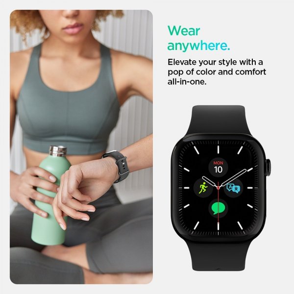 Spigen Apple Watch 44/45/46mm/Ultra 49mm Armband Nano Pop Black Sesame