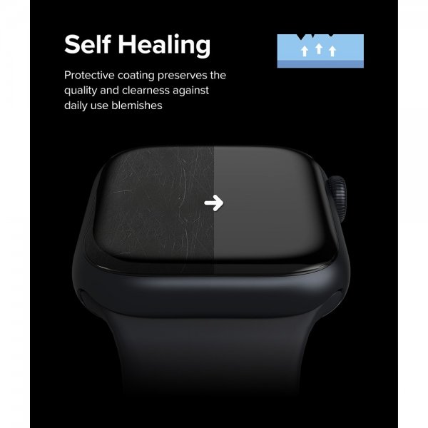 Ringke Apple Watch 44/45mm Skärmskydd Dual Easy Film 3-pack