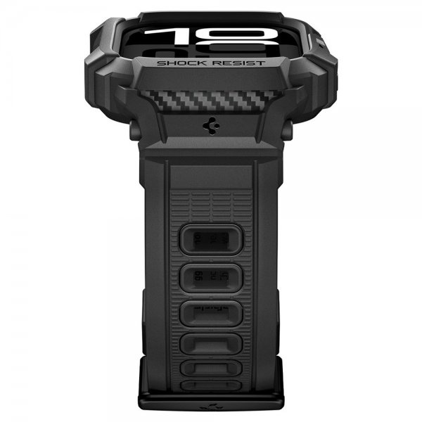 Spigen Apple Watch 46mm (Series 10/11) Armband Rugged Armor Pro 2 Matte Black