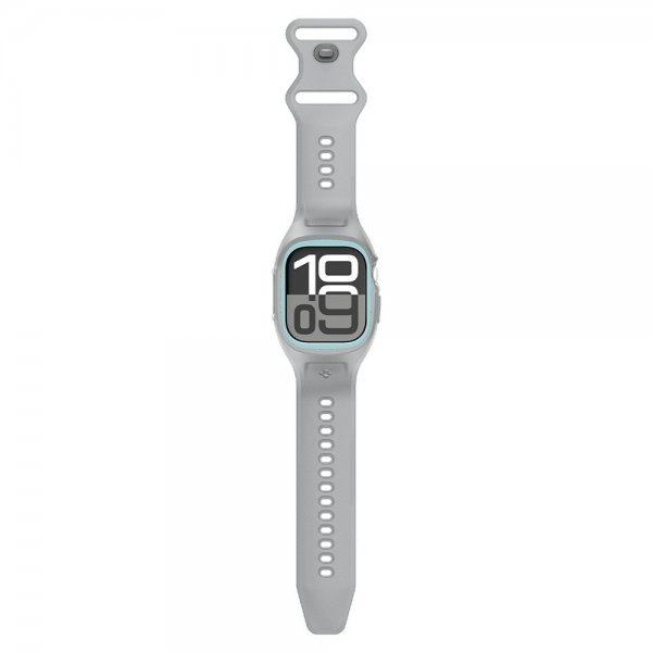 Spigen Apple Watch 46mm (Series 10/11) Skal med Armband Liquid Air Pro Grå