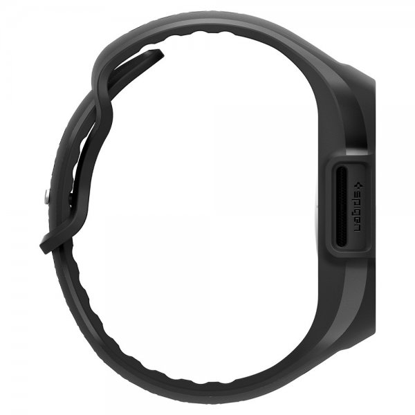 Spigen Apple Watch 46mm (Series 10/11) Skal med Armband Liquid Air Pro Matte Black