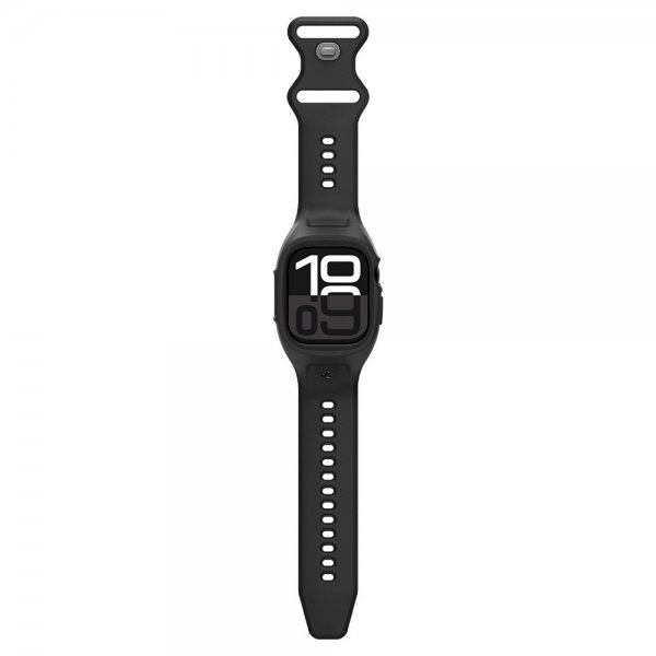 Spigen Apple Watch 46mm (Series 10/11) Skal med Armband Liquid Air Pro Matte Black