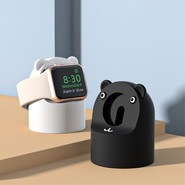 Apple Watch Hållare till Laddare Björn Brun