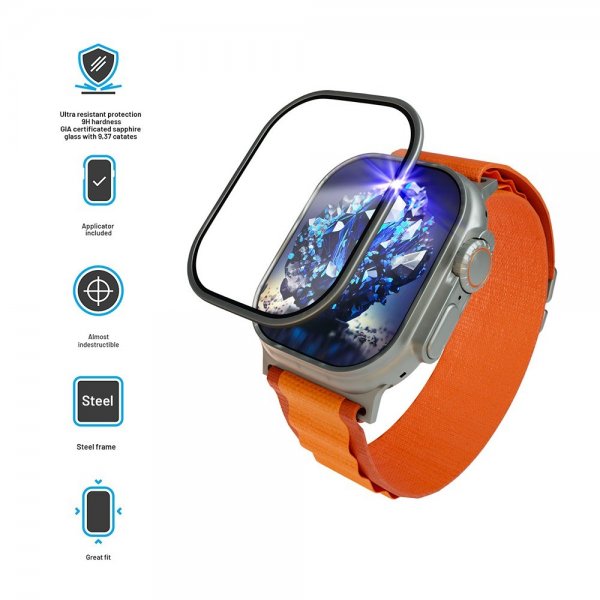 Fixed Apple Watch Ultra 49mm Skärmskydd Sapphire