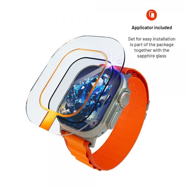 Fixed Apple Watch Ultra 49mm Skärmskydd Sapphire
