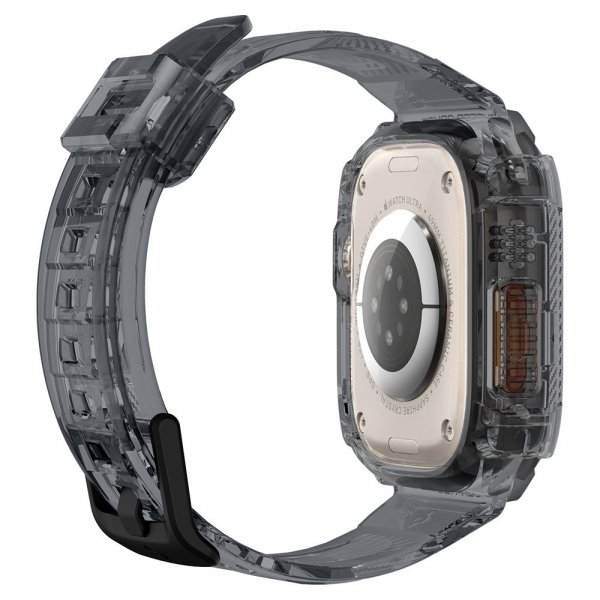 Spigen Apple Watch Ultra 49mm Armband och Skal Rugged Armor Pro Space Crystal