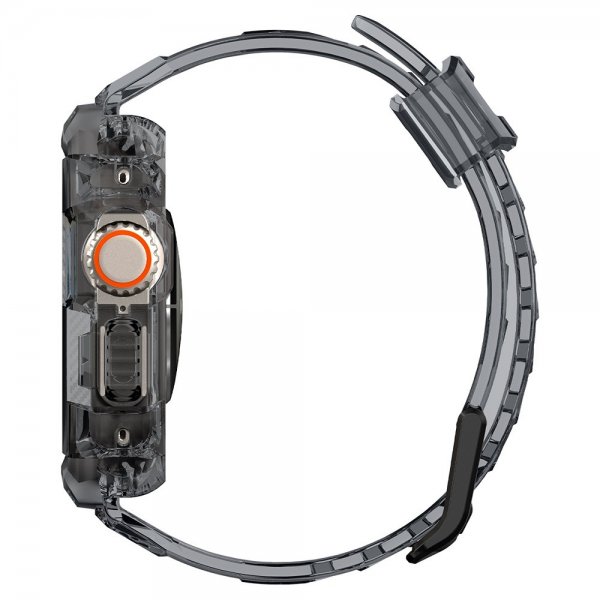 Spigen Apple Watch Ultra 49mm Armband och Skal Rugged Armor Pro Space Crystal