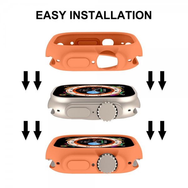 Enkay Apple Watch Ultra 49mm Skal TPU Orange