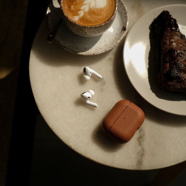 KeyBudz AirPods Pro 2 Skal Artisan Series Brun