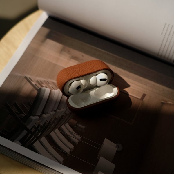 KeyBudz AirPods Pro 2 Skal Artisan Series Brun