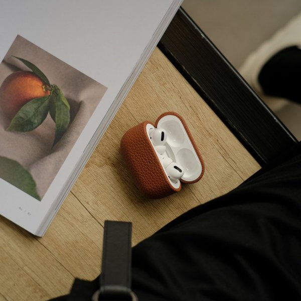 KeyBudz AirPods Pro 2 Skal Artisan Series Brun