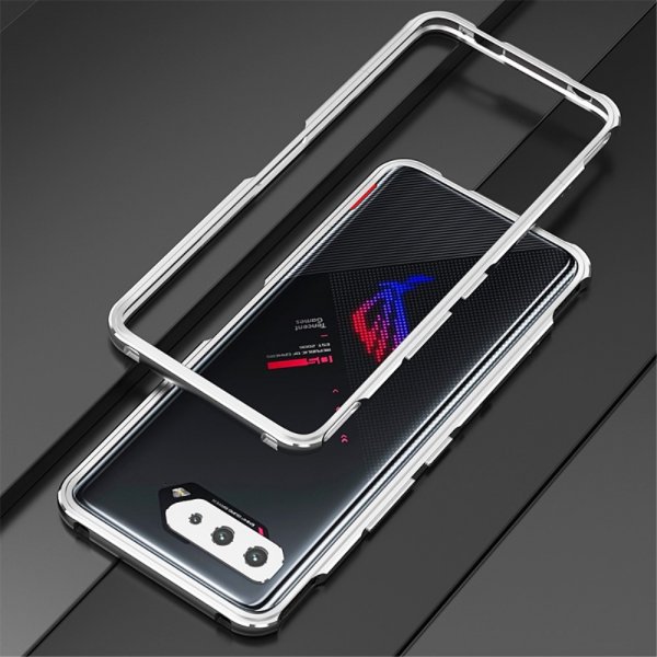 Asus ROG Phone 5 Skal Bumper Case Silver