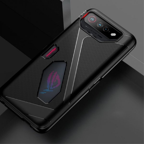 Asus ROG Phone 7 Skal med Textur Svart