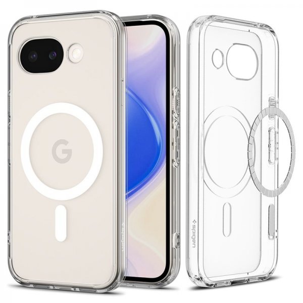 Spigen Google Pixel 10a Skal Ultra Hybrid MagFit Clear White