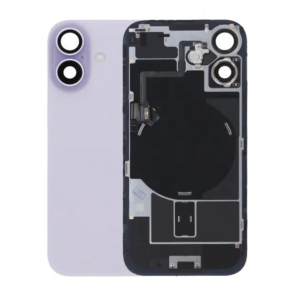Baksida Glas Original med smådelar för iPhone 17 - Lavendel