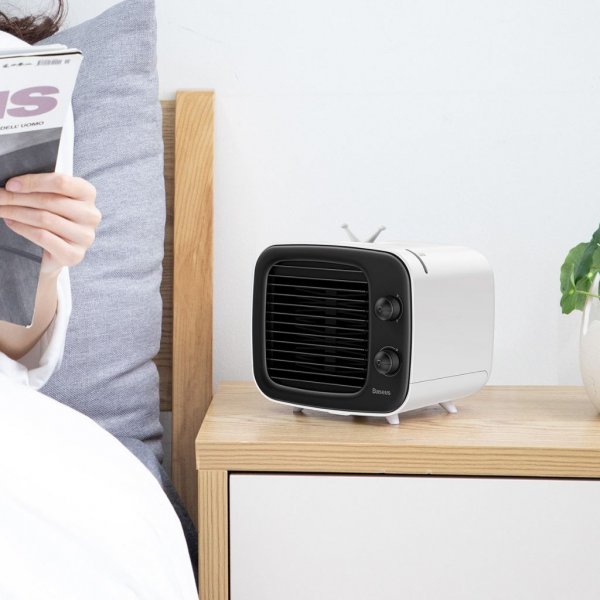 Baseus Fläkt Time Desktop Air Cooler Blå Vit
