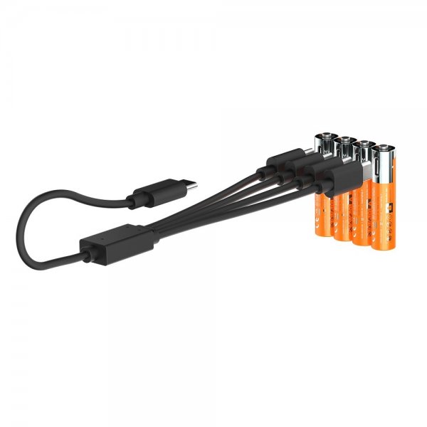 Xtorm Batteri AAA Uppladdningsbara USB-C 4-pack