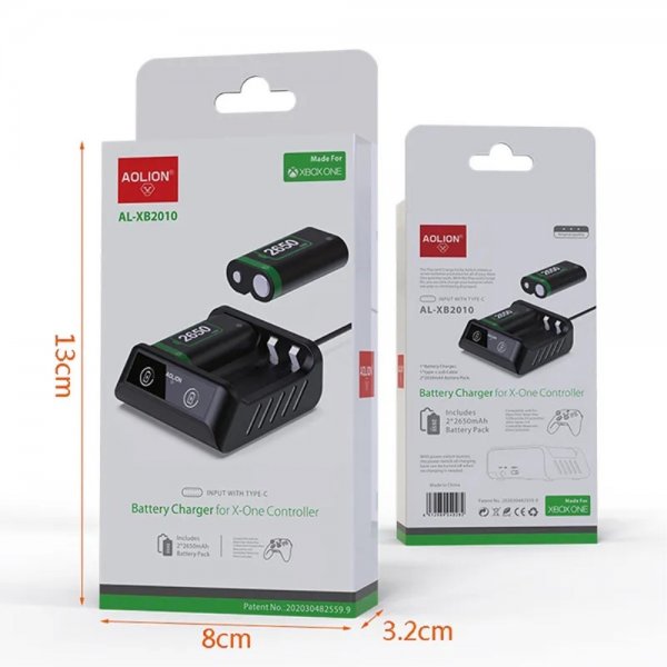 Aolion Batteriladdare till Xbox Series X kontroller