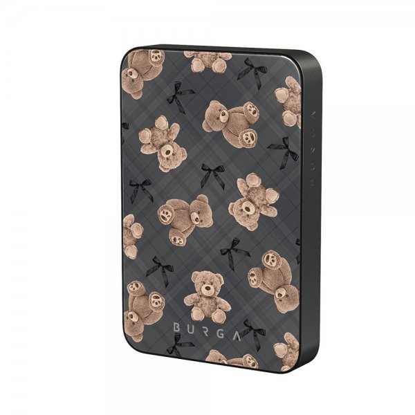 Burga Powerbank MagSafe 5000 mAh BFF Metallgrå