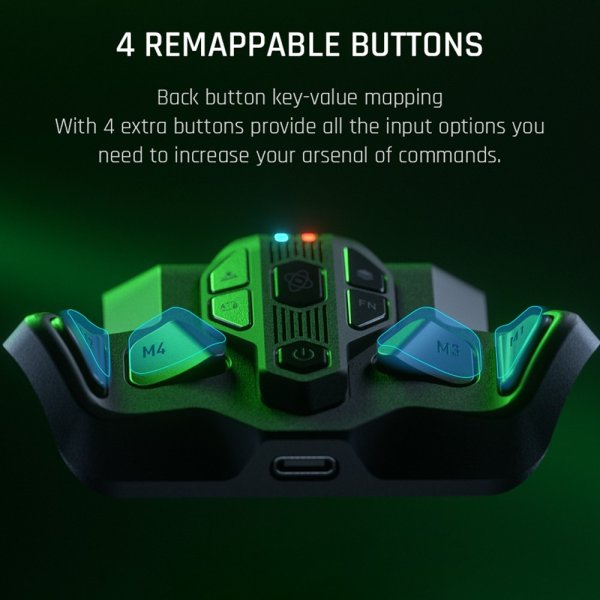 BIGBIG WON ARMOR-X Pro Baksideknappmodul för Spelkontroll Vit