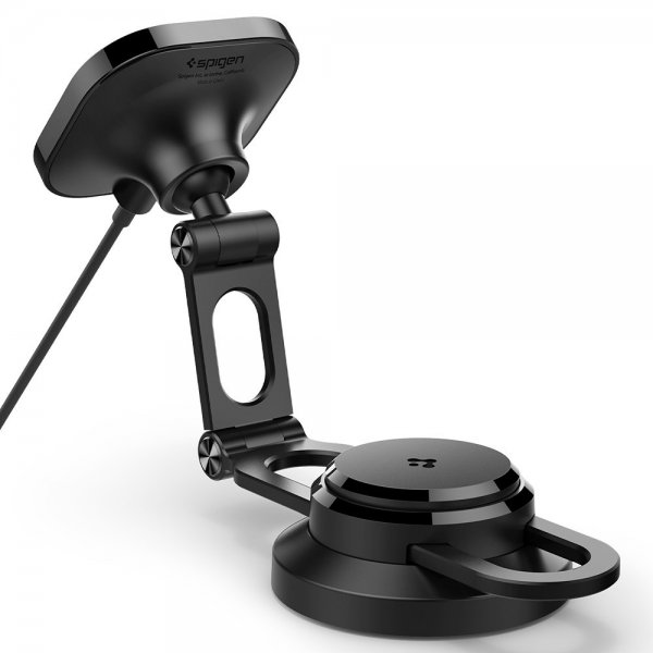 Spigen Bilhållare med trådlös laddning OneTap Pro 3 Tesla Skärmmontering MagFit