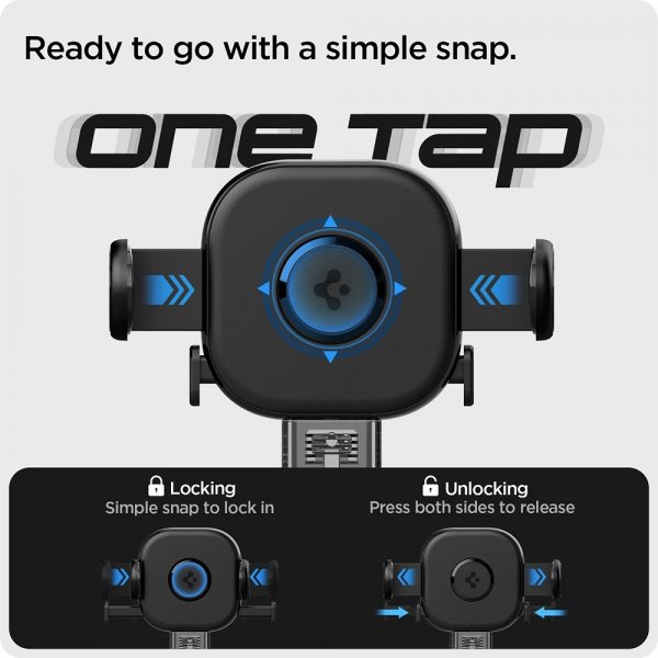 Spigen Bilhållare OneTap Universal Air Vent UTS12 Svart