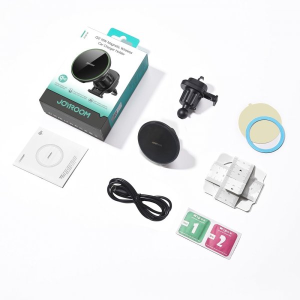 Joyroom Bilhållare Qi2 15W Magnetic Wireless Car Charger Holder