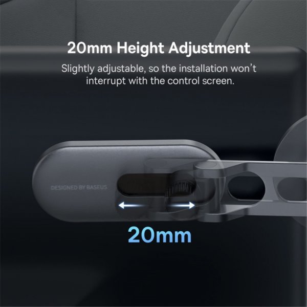 Baseus Bilhållare T-Space Series Folding Tesla Mount Phone Holder MagSafe