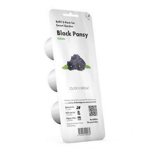 Click and Grow Smart Garden Refill 3-pack - Svart pensée