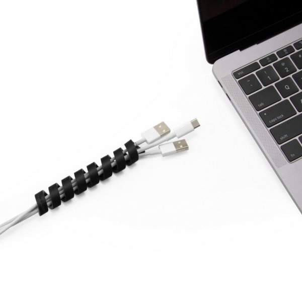 Bluelounge CableCoil 4-pack - Svart