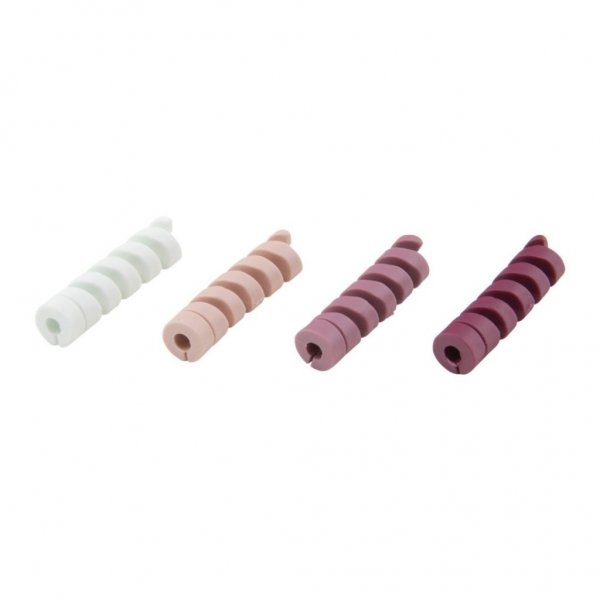 Bluelounge CableCoil Mini - 9-pack Rosa