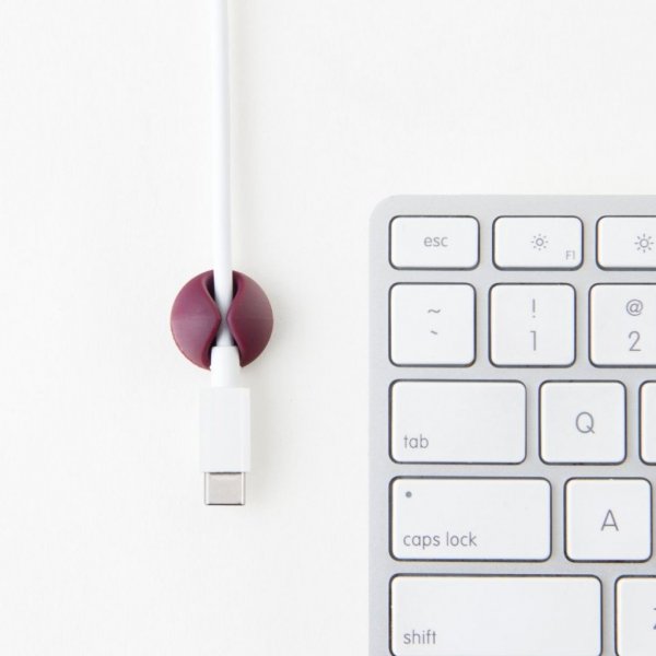 Bluelounge CableDrop Mini Ombre - 9-pack Blå