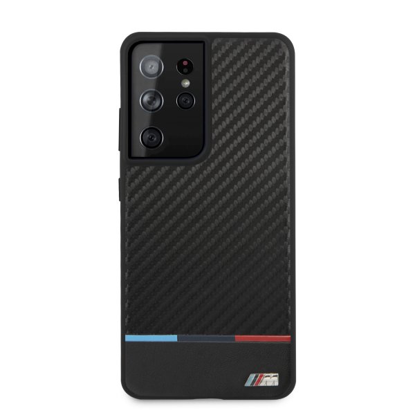 BMW Samsung Galaxy S21 Ultra Skal Dynamic Carbon Svart