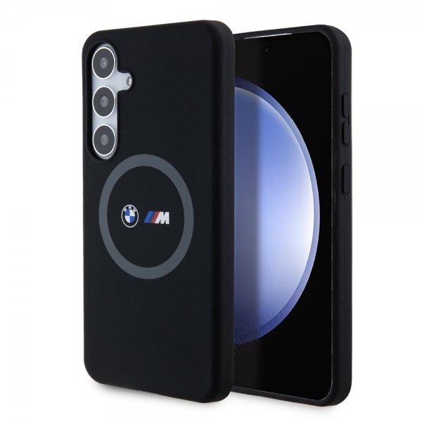 BMW Samsung Galaxy S24 Plus Skal Printed Logos MagSafe Svart