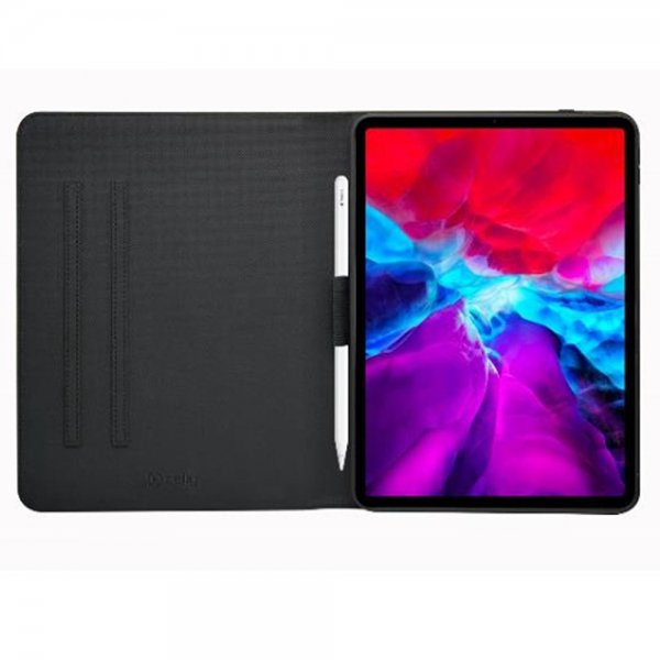 Celly iPad Air 13 (M2/M3/M4) Fodral Bookband Svart