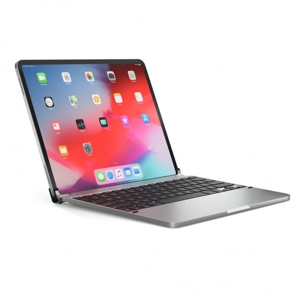 Brydge Pro aluminiumtangentbord för iPad Pro 12.9 Silver