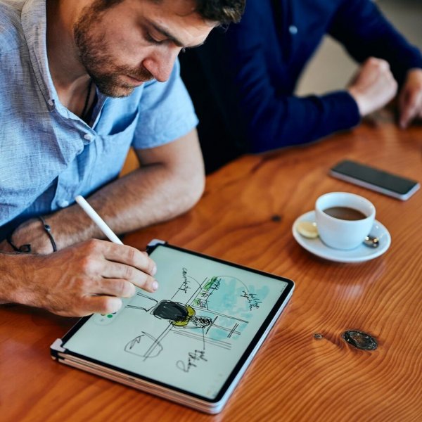 Brydge Pro aluminiumtangentbord för iPad Pro 12.9 Grå