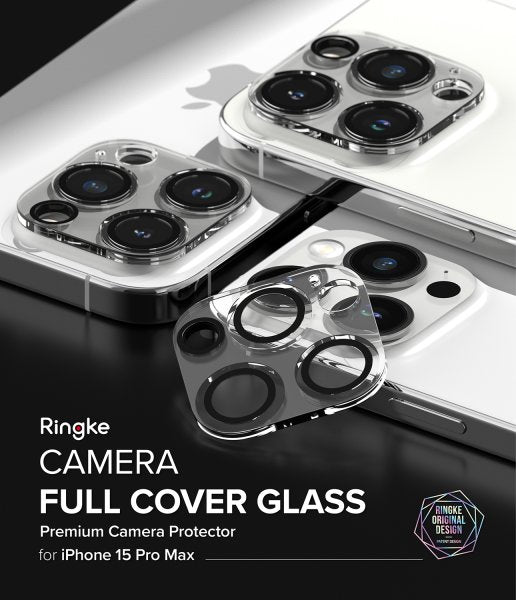 Ringke iPhone 15 Pro Max Kameraskydd Camera Protector Glass 2-pack