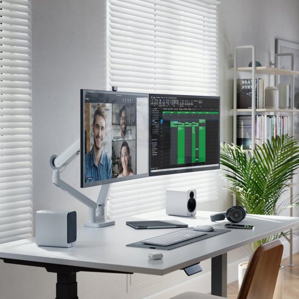 ALOGIC Glide Flexible Double Monitor Arm