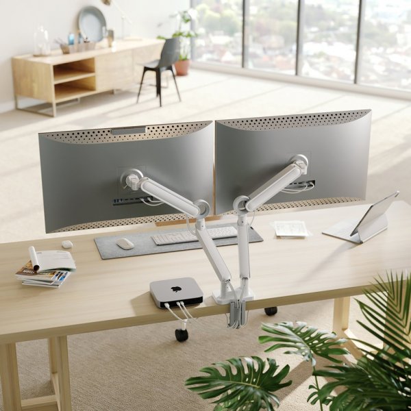 ALOGIC Glide Flexible Double Monitor Arm