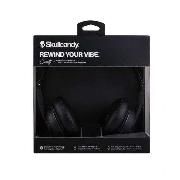 Skullcandy Cassette Hörlurar On-Ear Svart