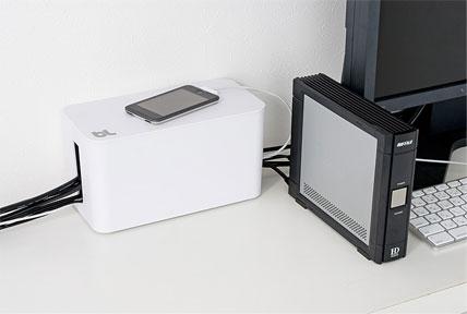 Bluelounge Cablebox Mini Sladdgömma Vit