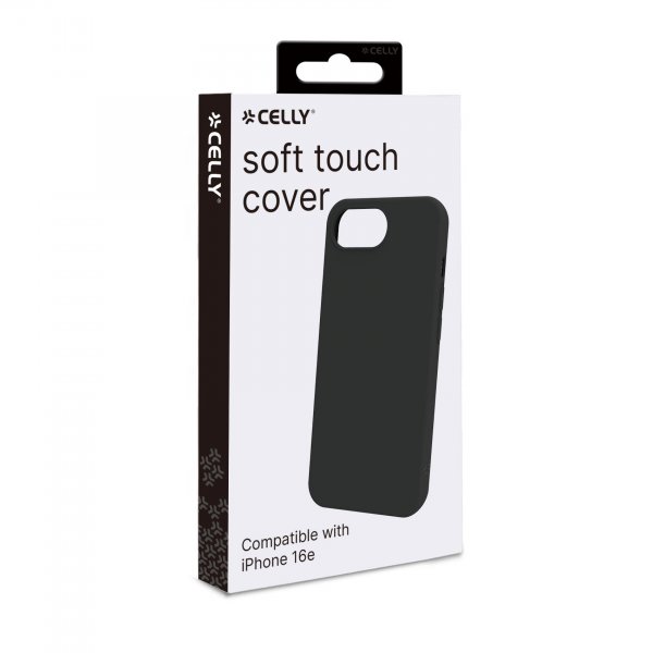 Celly iPhone 16e/17e Skal CROMO Svart
