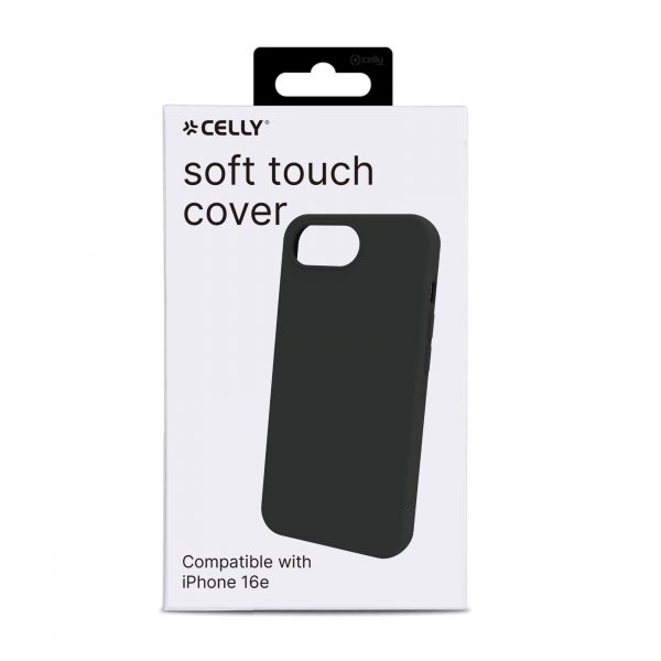 Celly iPhone 16e/17e Skal CROMO Svart